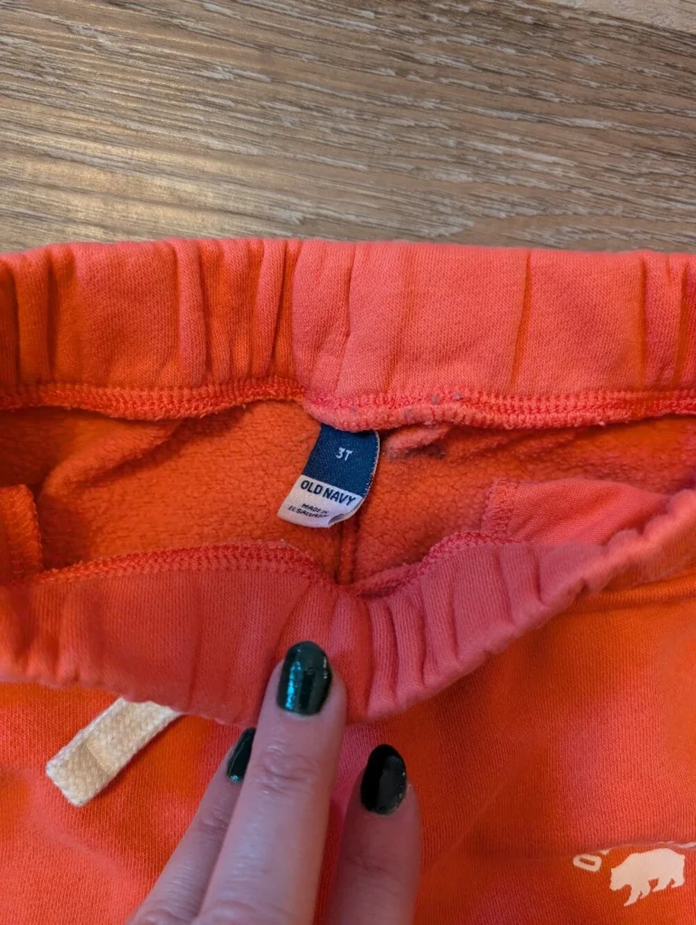 Old Navy Coral and Navy Kids Sweatpants Duo
